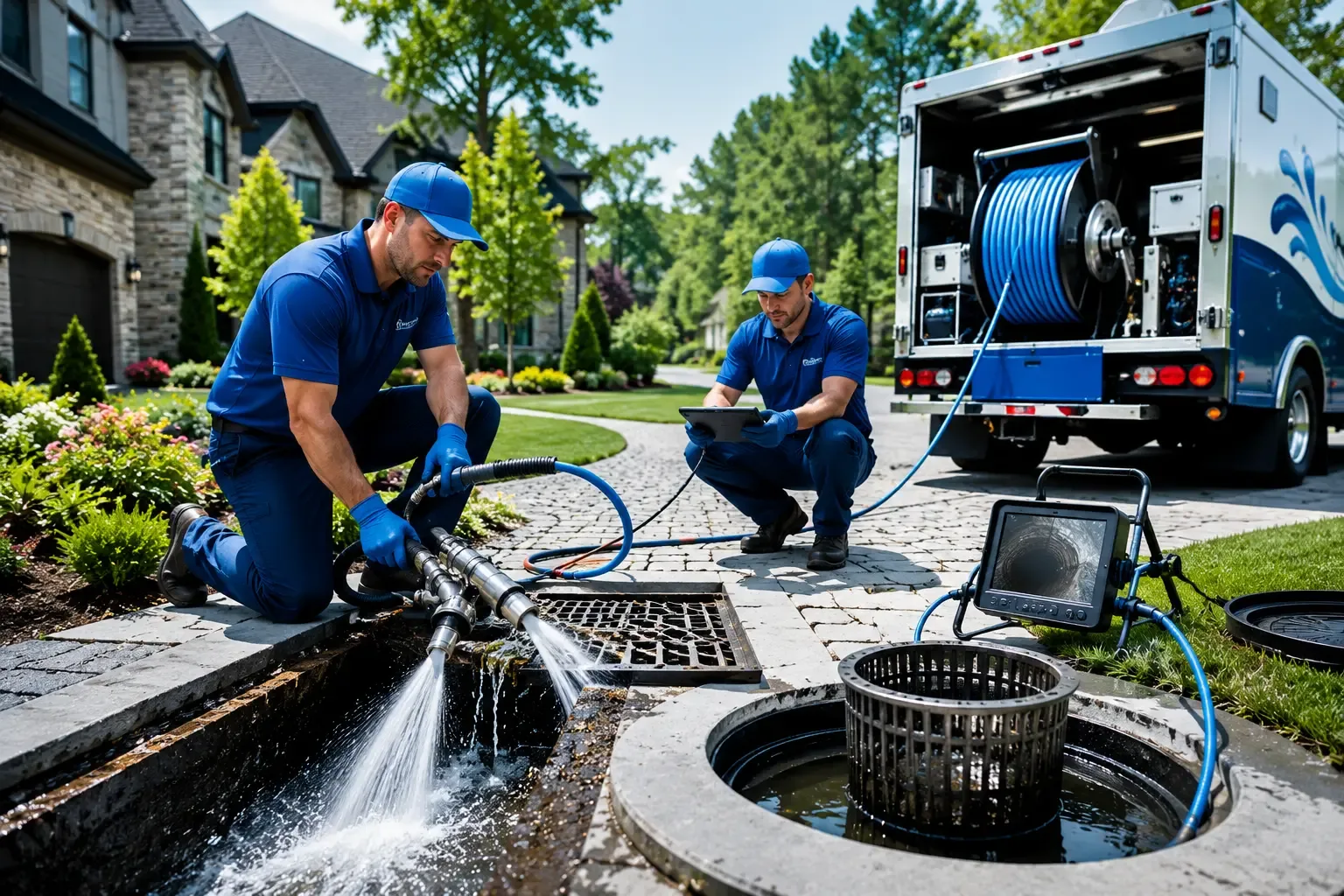 Local outdoor drain cleaning professionals in Great Meadows, NJ